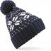 Gorro Snowstar jacquard Beechfield®