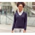 Pullover de senhora com decote em V  Russell®