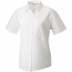 Camisa de homem e mulher em popeline de manga curta Russell®