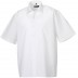 Camisa de homem e mulher de manga curta em popeline Russell®