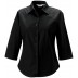 Camisa justa de homem e mulher com manga a 3/4 Russell®