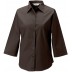 Camisa justa de homem e mulher com manga a 3/4 Russell®