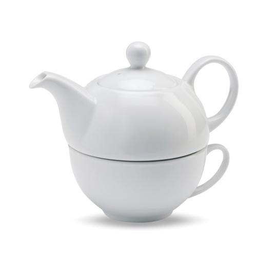 Théière et tasse pour thé