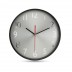 Silver dial wall clock