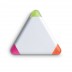 Triangular marker with 3 colours
