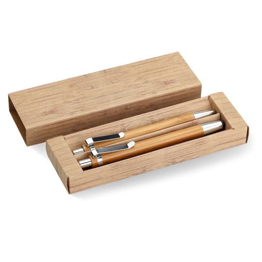 Set of pen and mechanical...