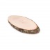 Oval board with Ellwood Runda bark