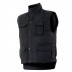 Quilted multi-pocket vest