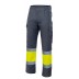 High visibility lined bicolour trousers