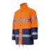 Parka bicolor alta visibilidad