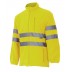 High-visibility fleece jacket