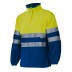 Bicolour high visibility fleece