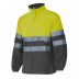 Sudadera polar bicolor alta visibilidad
