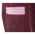 Calças estilo pijama de mulher