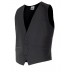 Waiter's vest without lapel