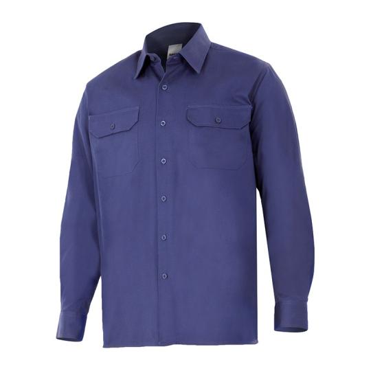 Long-sleeved cotton shirt