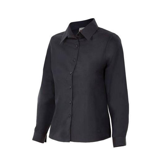 Camisa senhora cintada de...