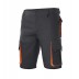 Two-tone multi-pocket Bermuda shorts