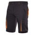 Bicolour stretch multi-pocket shorts