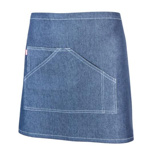 Tablier en denim court