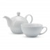 Tetera y taza para té