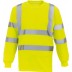 Yoko® long sleeve high visibility T-shirt