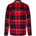 Camisa aos quadrados com forro em sherpa Kariban®