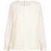 Blusa de crepé de China Riola