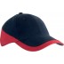 Gorra bicolor de 6 paneles Racing K-up®