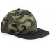 Beechfield® camo snapback cap