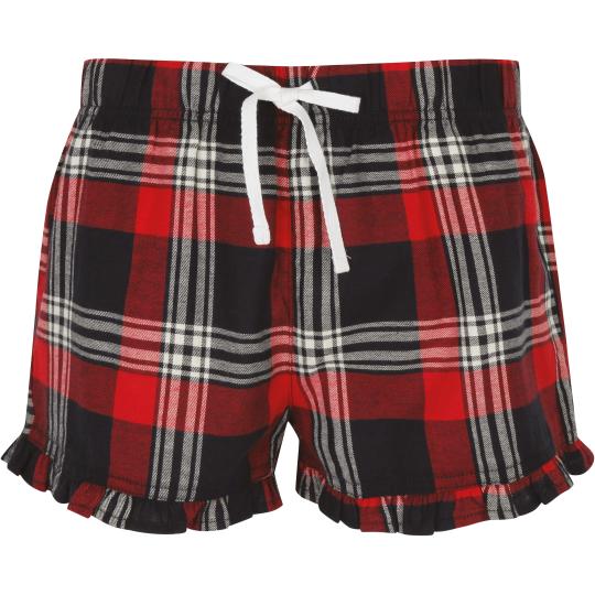 Shorts pour femme à carreaux