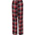 Men's checked trousers