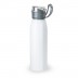 Garrafa de desporto em aluminio. Capacidade: 650 ml. Branca
