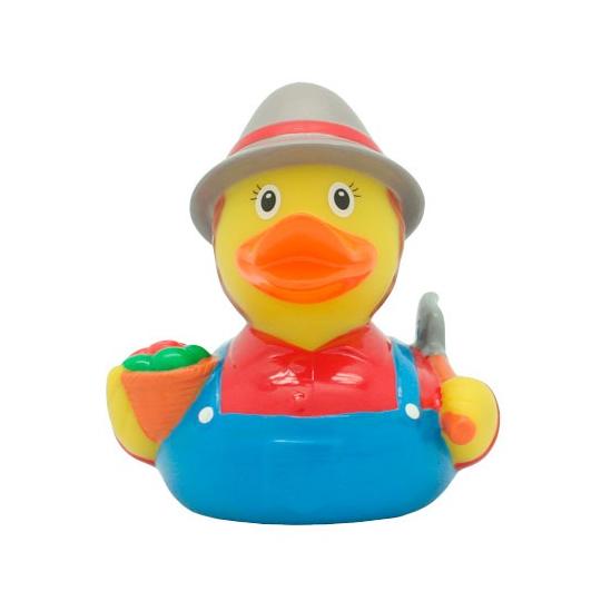 Pato de borracha Agricultora