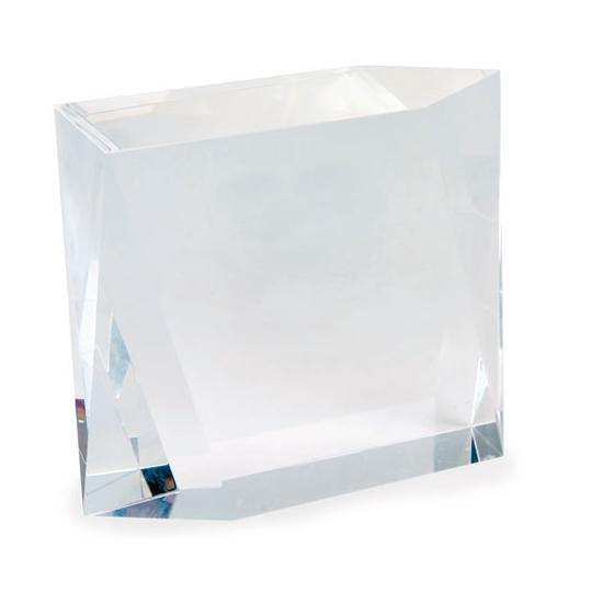 Troféu Quadrado Cristal