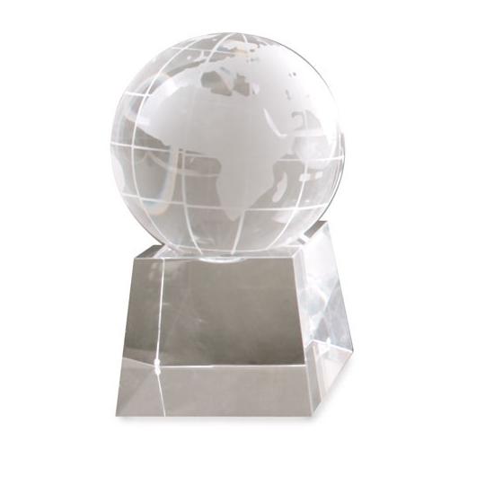 Troféu Bola Mundo Pequena Cristal