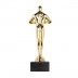 Troféu estatueta dourada