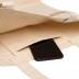 Saco em 100% algodão canvas, com bolso interior