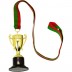 Mini Troféu/medalha em plástico