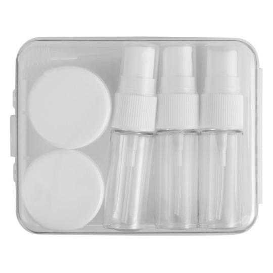 Conjunto de viagem em PET para cosméticos
