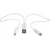Conjunto de cabos de carregamento USB