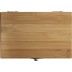 Conjunto para vinho em aço inox e bambu