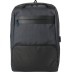 Mochila em PVC com bolso de trás antirroubo.
