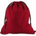 Mochila pongee (190T) de fechar por corda
