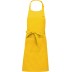 Avental de poliéster/algodão com bolso