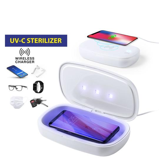 Caixa Esterilizadora UV Carregador Halby