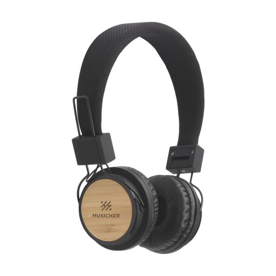Fones  Wireless Eco Bambu