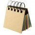 Bloc de notas adhesivas con espiral Clemence