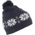 Gorro tricotado, motivo estrela