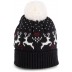 Gorro de Inverno com motivo renas